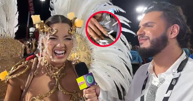 Beatriz Reis estreia como musa do Salgueiro no Carnaval