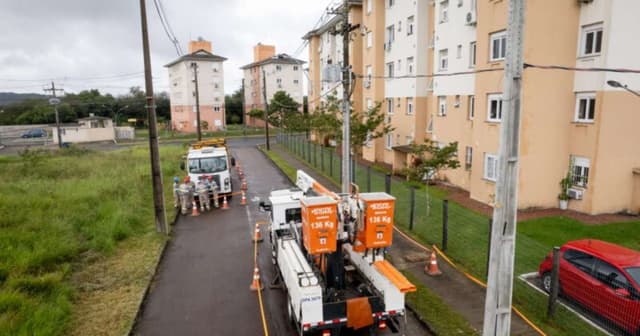 Desligamento de energia em bairros de Porto Alegre