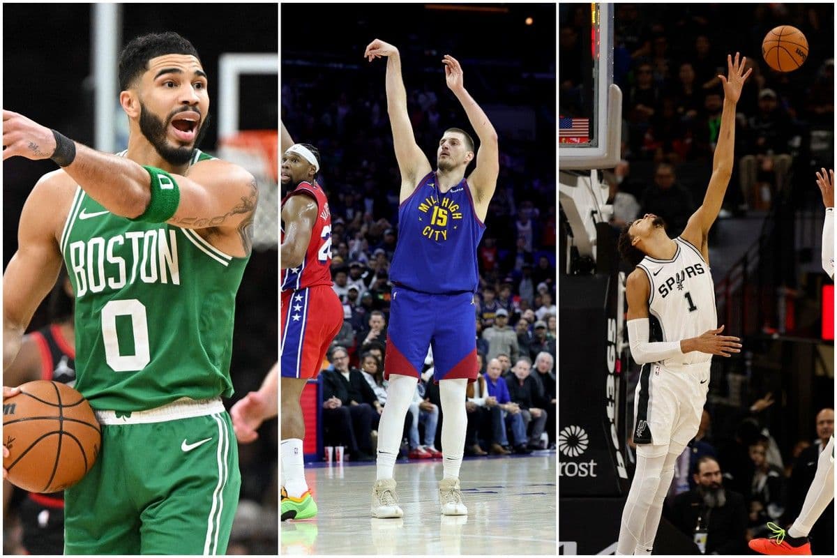 NBA: Destaques de Tatum, Jokic e lesão de Murray