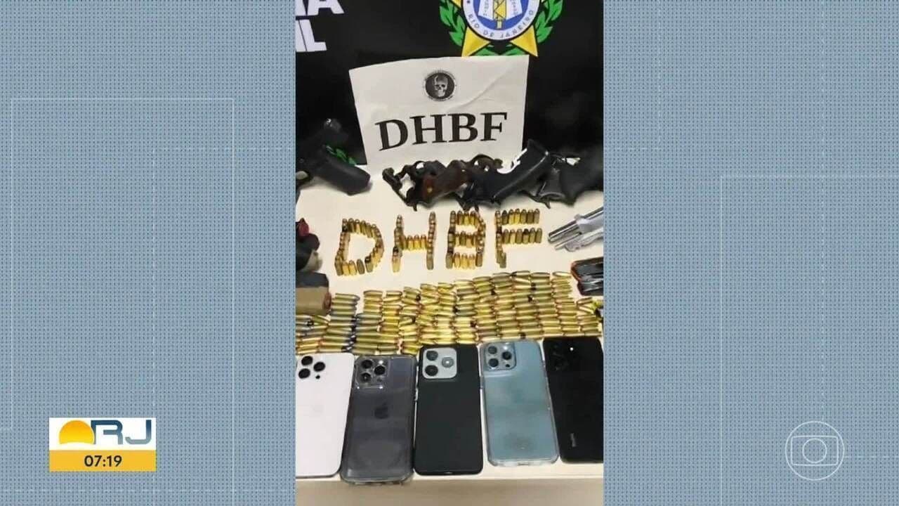 Polícia Civil prende 40 em ação contra milícia no RJ