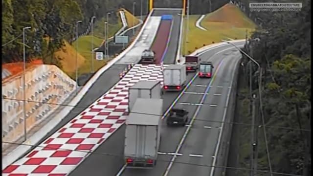 Entenda como funcionam as áreas de escape para caminhões