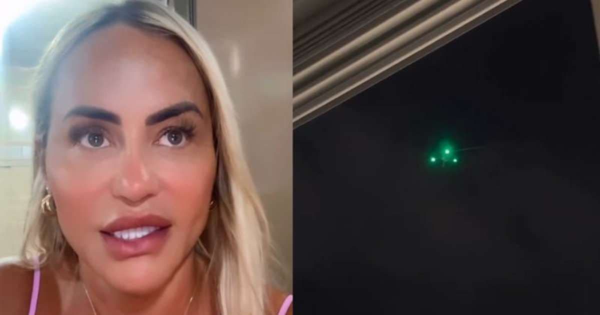 Influenciadora relata invasão de privacidade por drone