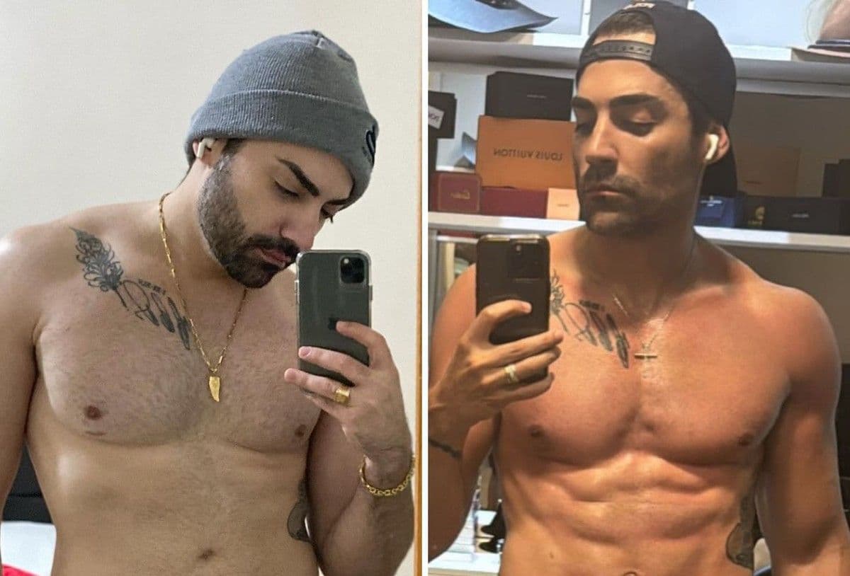 Benuto impressiona com transformação e rotina de treinos