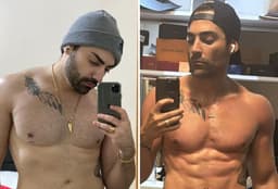 Benuto impressiona com transformação e rotina de treinos