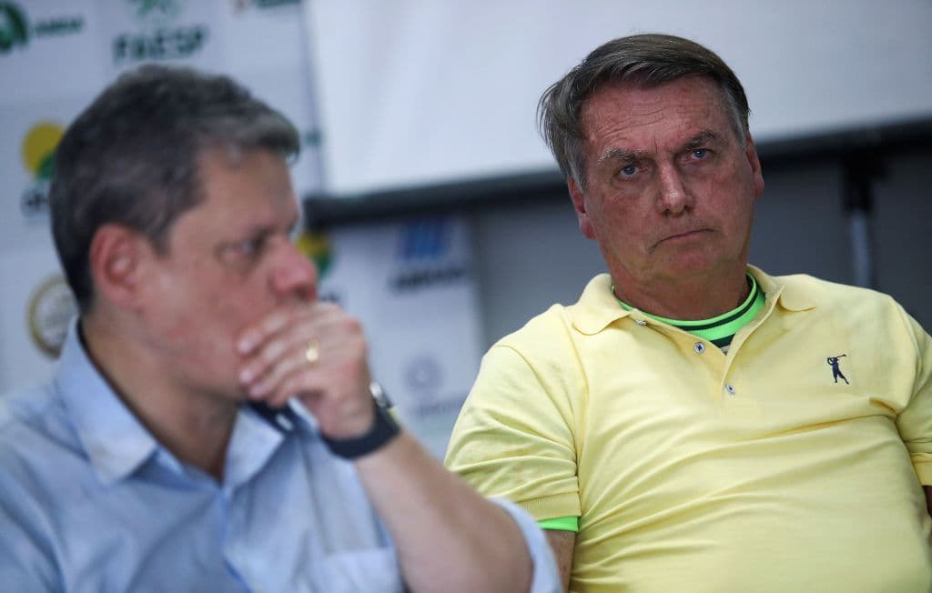Bolsonaro chama Tarcísio como testemunha de defesa no STF