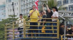 Bolsonaro critica situação de refugiados brasileiros no exterior