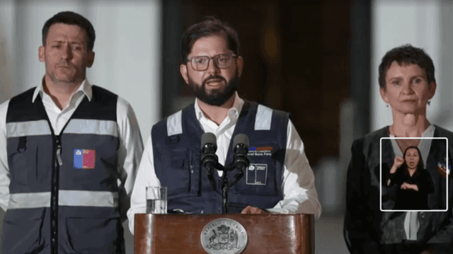 Presidente do Chile anuncia restauração parcial de energia