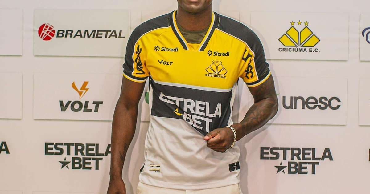 Benevenuto é apresentado no Criciúma e fala em novas metas