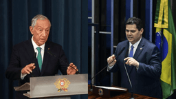 Alcolumbre Recebe Autoridades Portuguesas no Senado