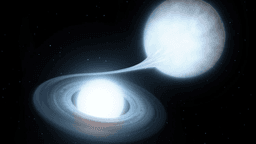 Telescópio Einstein revela estrelas vampiras em interação