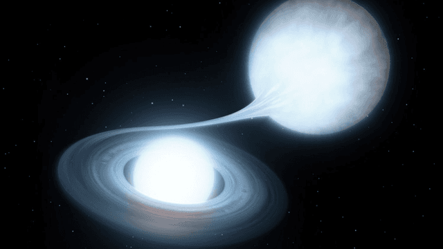 Telescópio Einstein revela estrelas vampiras em interação