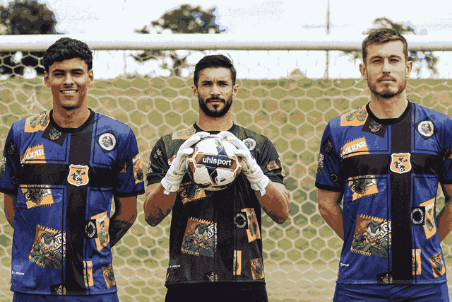 Brasiliense revela novo uniforme inspirado no rock