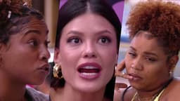 Tensão entre Camilla, Thamiris e Vitória Strada no BBB 25