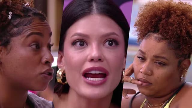 Tensão entre Camilla, Thamiris e Vitória Strada no BBB 25