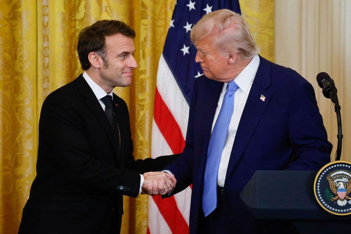 Trump e Macron falam sobre possível fim da guerra na Ucrânia