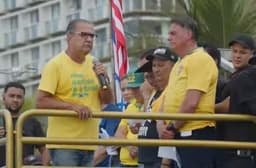 Malafaia critica julgamento de Bolsonaro em ato no Rio