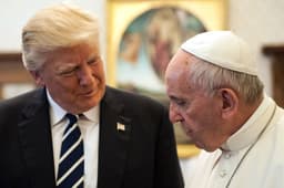 Trump comenta estado de saúde do papa Francisco