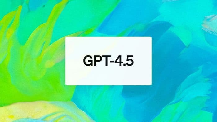 OpenAI lança o novo modelo GPT-4.5