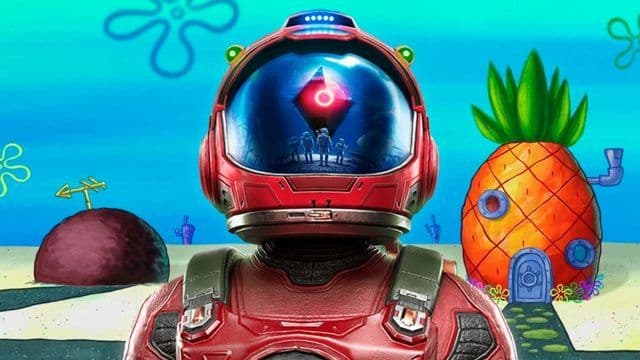 Jogador recria Fenda do Biquíni em No Man's Sky