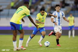 Brasil e Argentina empatam no Sul-Americano Sub-20