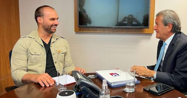 Eduardo Bolsonaro Anuncia Licença Para Morar nos EUA