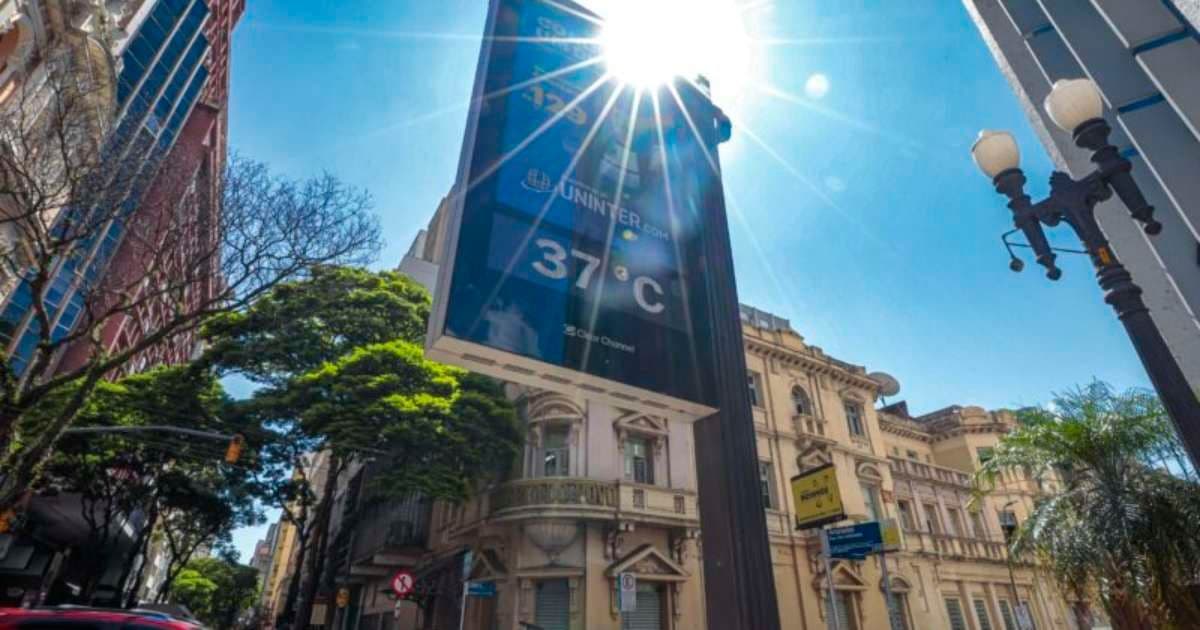 Pico de calor atinge 40°C nesta terça-feira