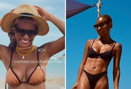 Aline Wirley reflete sobre a vida após os 40 anos