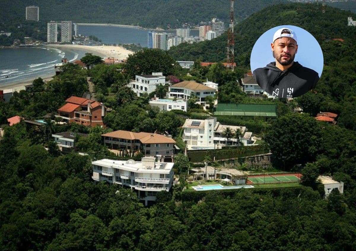Neymar busca mansão de luxo para morar em Santos