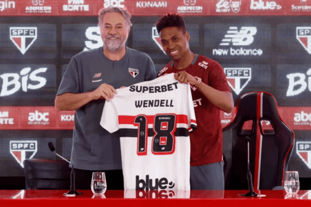 Wendell fará sua estreia pelo São Paulo em Brasília