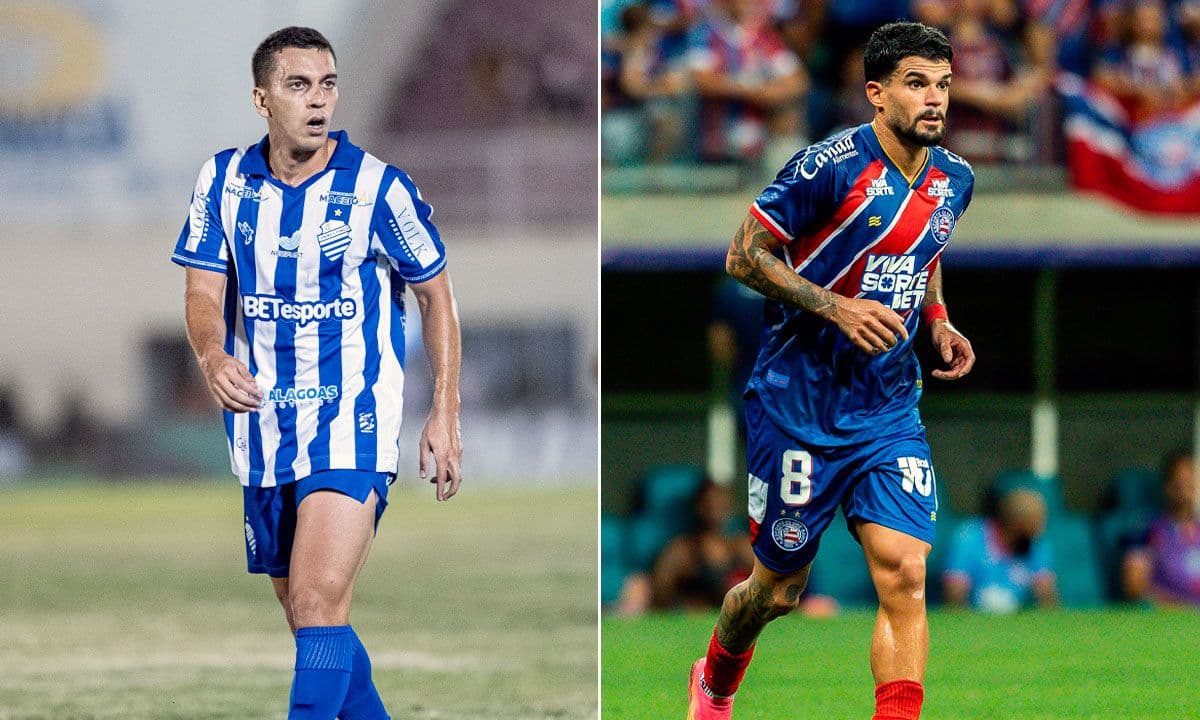 CSA e Bahia se enfrentam pela Copa do Nordeste