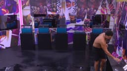 Vinícius supera 5 horas de desafio e conquista quarta letra