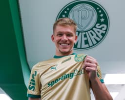 Palmeiras confirma Bruno Fuchs como novo reforço