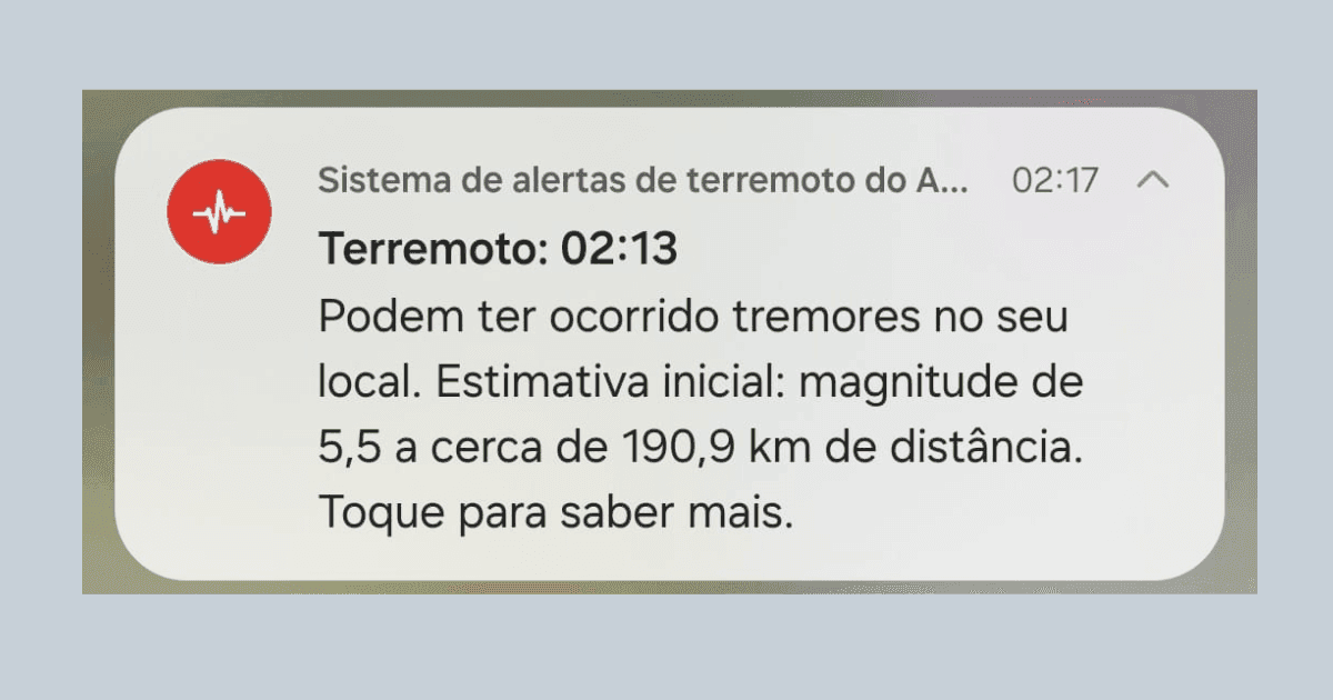 Alerta de terremoto em SP e RJ gera confusão