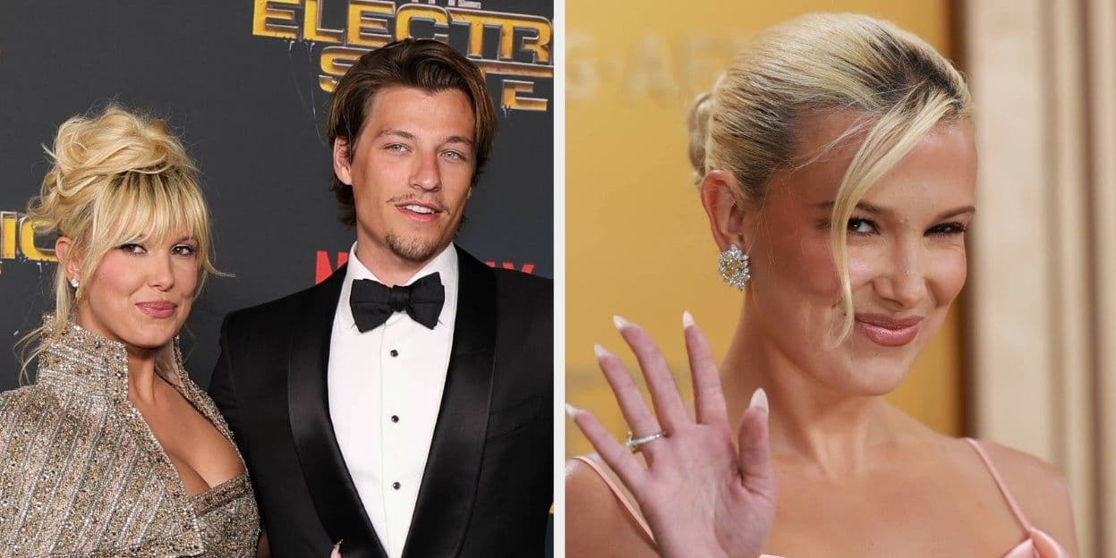 Millie Bobby Brown corrige paparazzi sobre marido no tapete vermelho