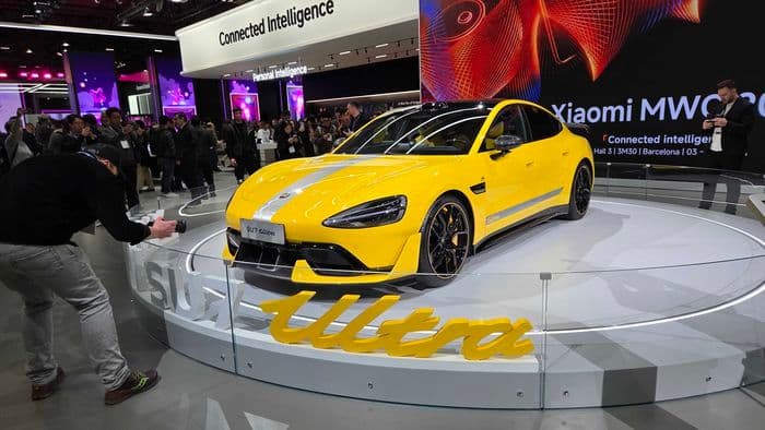 Xiaomi SU7 Ultra é destaque no MWC 2025