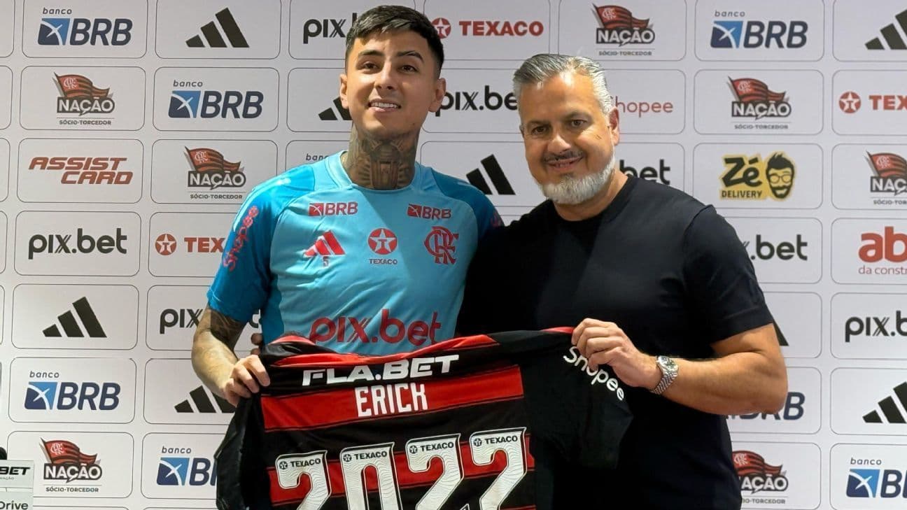 Flamengo renova contrato de Pulgar até 2027