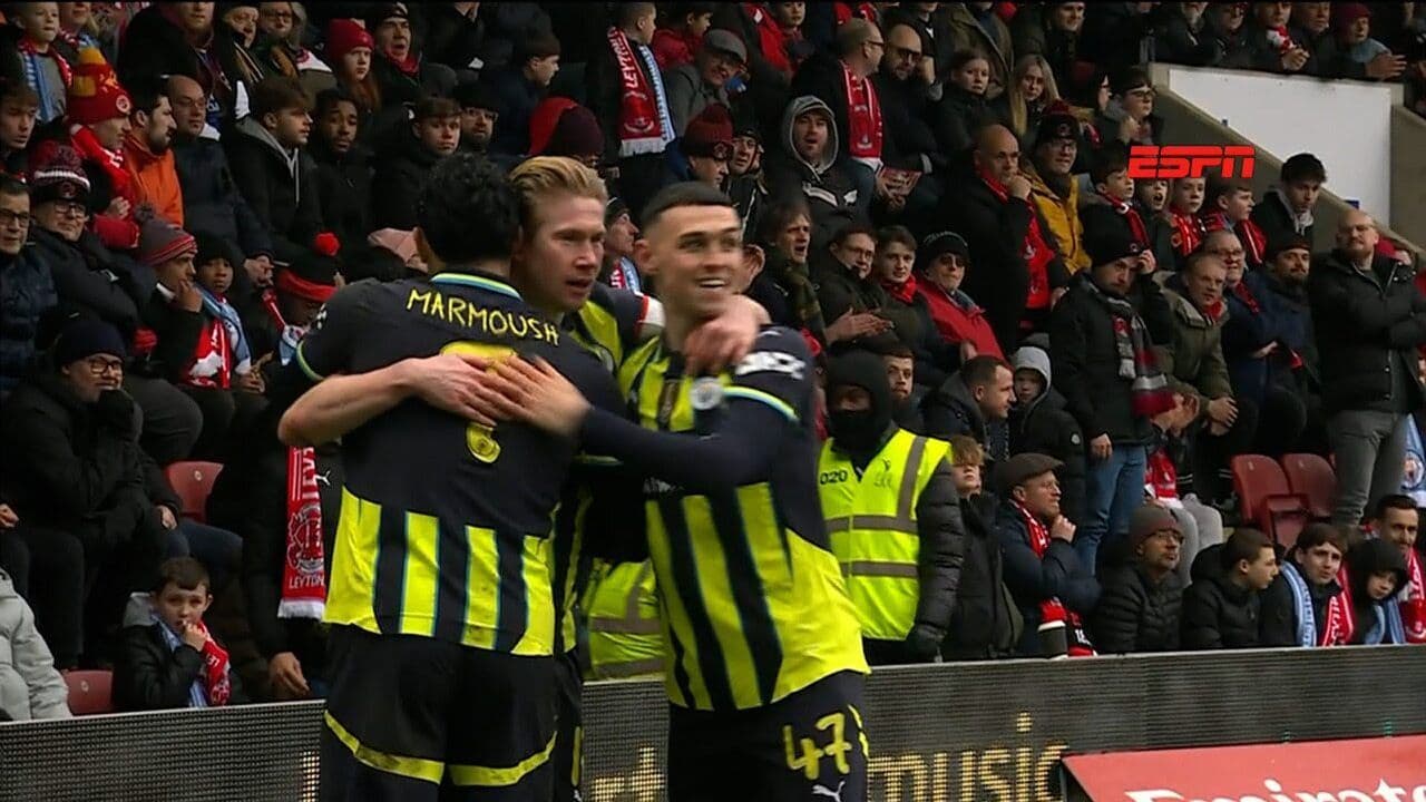 Manchester City supera Leyton Orient na Copa da Inglaterra