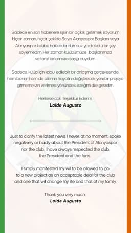 Loide Augusto fala sobre desejo de jogar no Vasco