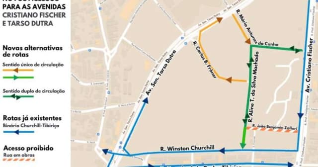 Novas vias melhoram acesso em Porto Alegre