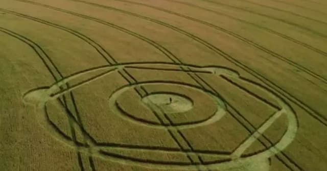 Mistério em Ipuaçu: Agroglifo Inexplicável em Plantação de Trigo