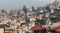 Explosões em Jenin: Edifícios atingidos por ataques