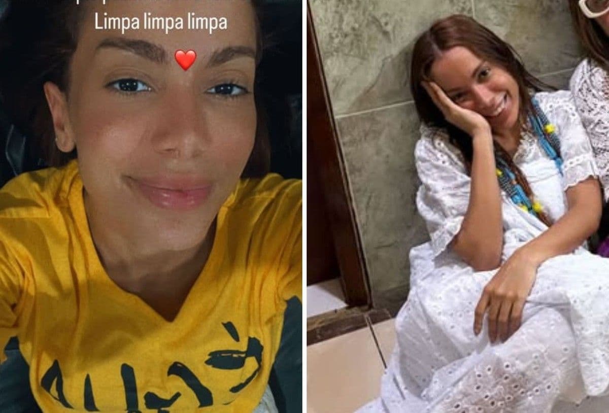 Anitta perde seguidores após foto em terreiro de candomblé