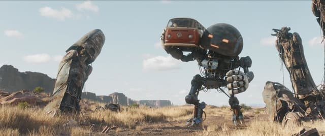 A Criação dos Inusitados Robôs de The Electric State