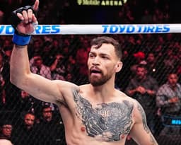 Maurício Ruffy brilha com nocaute no UFC 313