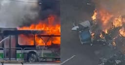 Avião cai em São Paulo e deixa mortos e feridos